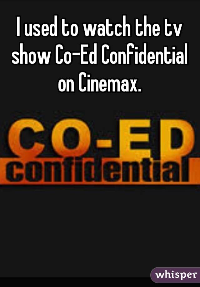 Co Ed Confidential Tv Show
